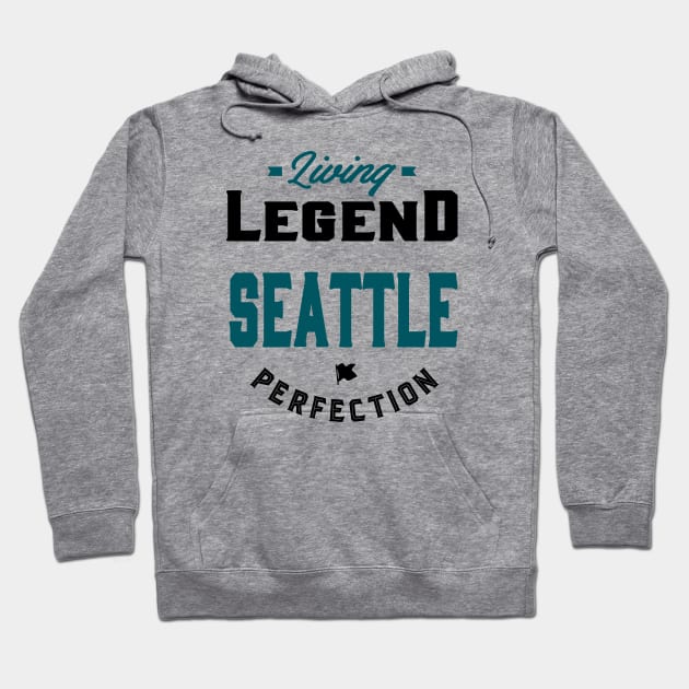 Born in Seattle Hoodie by C_ceconello